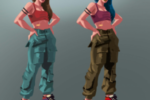 Концепт арт персонажа