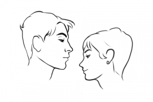 Иллюстрация для свадебного приглашения