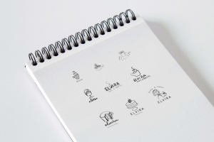 Процесс создания логотипа