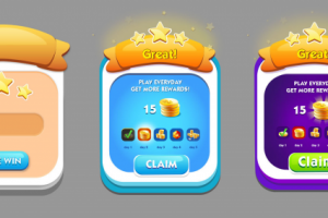 Интерфейс игры - варианты цвета