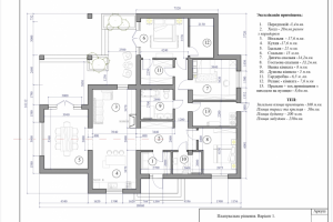 Проект загородного жилого дома