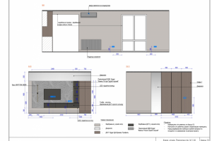 Дизайн - проект квартиры,90м.кв. Развёртки стен.