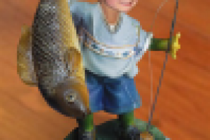 Ретушь, коллаж Ленька-рыболов