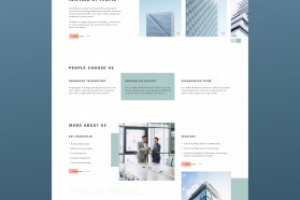 Корпоративный сайт строительной компании