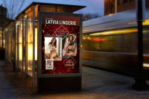 Ситилайт для магазина нижнего белья