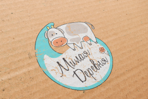 Логотип для молочной продукции