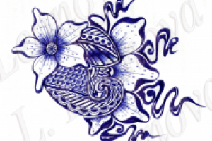 эскиз для тату хной