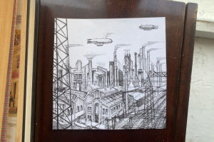 Стимпанк город