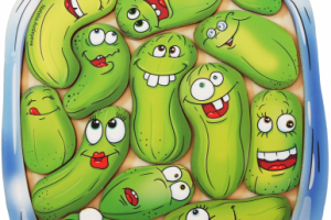 Пазл "Огурцы"