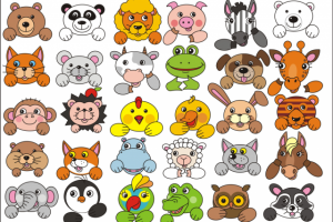Зверята - пиктограммы