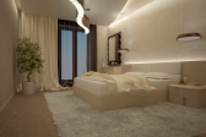 Дизайн проект интерьера спальни