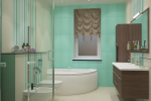 Дизайн проект интерьера ванной