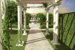 Дизайн проект сада в классическом стиле