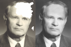 Восстановление снимка