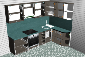 Кухонный гарнитур №100