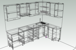 Кухонный гарнитур №100