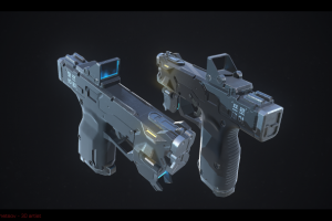 3D Pistol