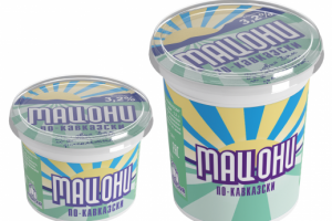 Визуализация продукта "Мацони" для каталога