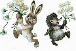 Сказка День рождения Зайчишки