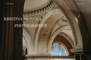Сайт-портфолио для фотографа