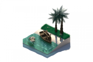 Изометрия Island