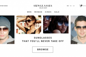 Интернет магазин - Солнцезащитные очки