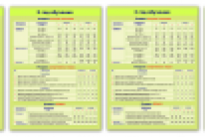 Серия стендов для кабинета физкультуры