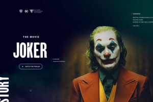 Дизайн сайта для фильма