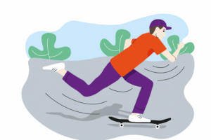 Скейтбордист