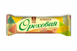сладкая колбаска Ореховая