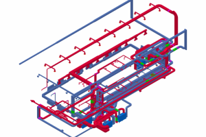 3-D Проект ОВиК оздоровительно-физкультурного комплекса