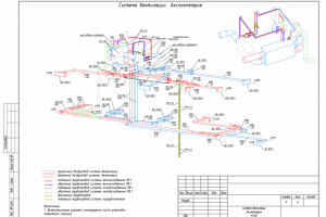 3D проект ВиК загородного дома