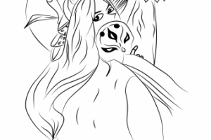 Процесс рисования арта