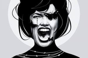 Butterfly phobias (Easy Hard Art style)