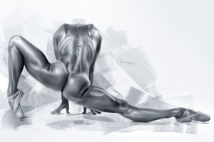 Ballerina (цифровая живопись)