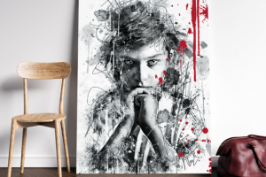 Чтец (Ink style art)