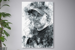 Портрет другу (Ink style art)