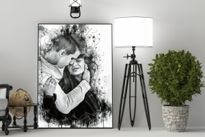 Love  (Ink style art)