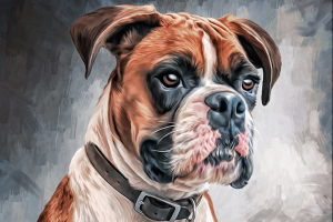 Tanker (Digital Dog) цифровая живопись