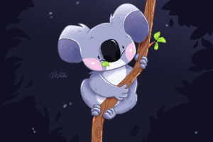Коала (цифровой рисунок)