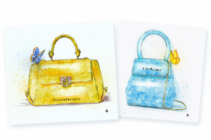 Сумочки (цифровая акварель)
