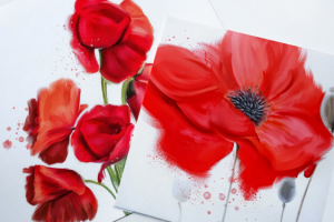 Маки (цифровая живопись)