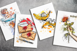 Рисунки для дневника