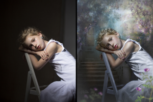 Ванильный вечер (арт-ретушь)