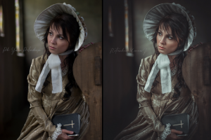 Прихожанка (художественная ретушь)