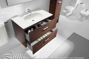 Мебельная раковина (помещение в интерьер)