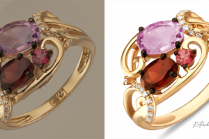 Ретушь кольцо