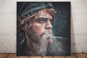 Мужской портрет (художественная обработка)