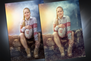 Арт "Регбистка"