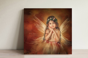 Ангелочек (арт-обработка портрета)